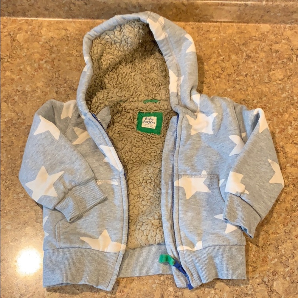 Boden Shaggy Coat 18-24 months